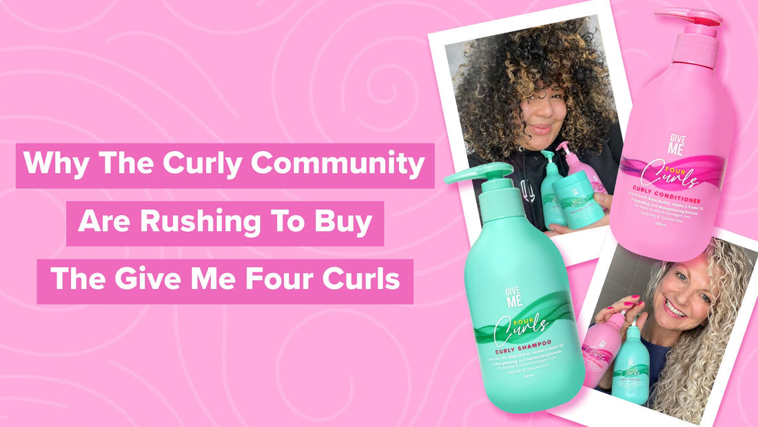 The Curly Community Love Give Me Four Curls - Give Me Cosmetics