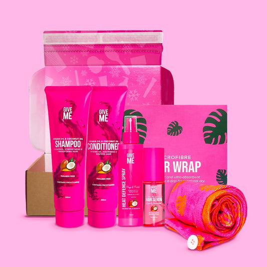 Argan Oil & Coconut Oil Deluxe Bundle - Give Me Cosmetics