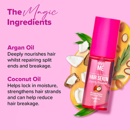 Argan Oil & Coconut Oil Deluxe Bundle - Give Me Cosmetics