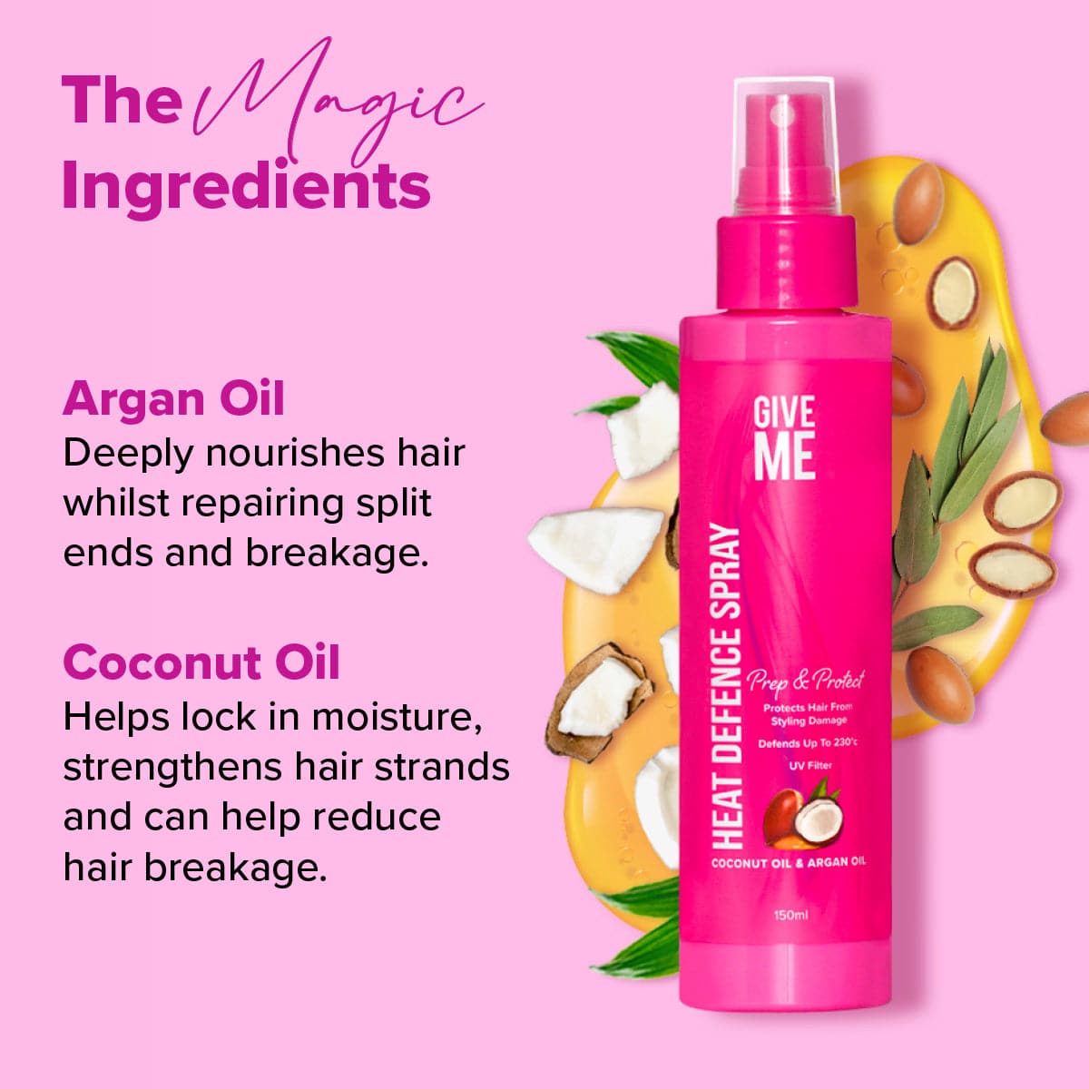 Argan Oil & Coconut Oil Essentials Bundle - Give Me Cosmetics