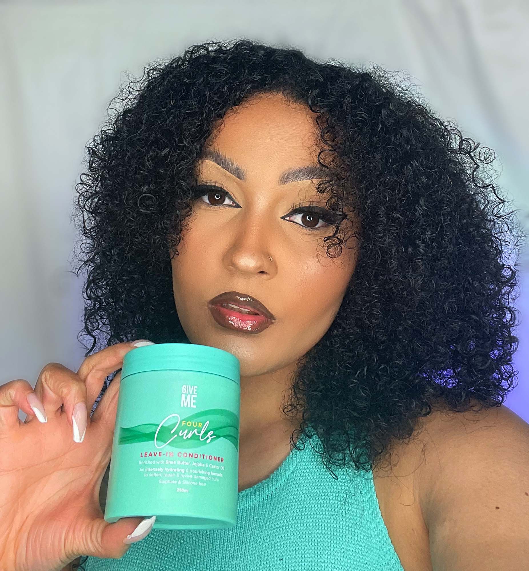 Leave in Conditioner for Curly Hair Four Curls Give Me Cosmetics