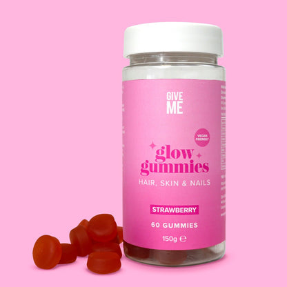 Glow Gummies - Hair, Skin & Nails - Give Me Cosmetics