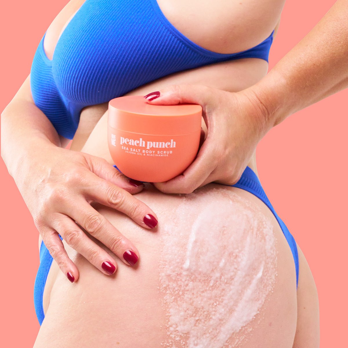 Peach Punch Sea Salt Body Scrub - Give Me Cosmetics