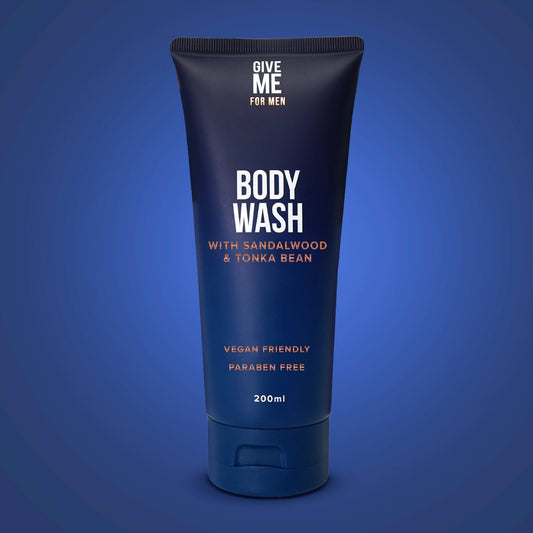 Sandalwood & Tonka Bean - Body Wash For Men - Give Me Cosmetics